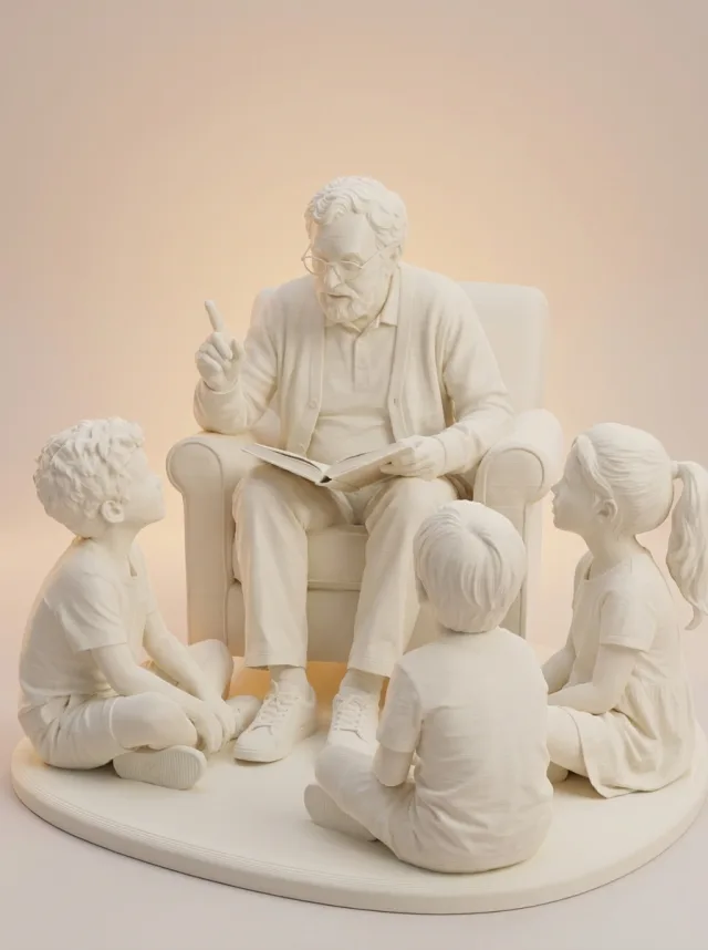 Figurine 3D ShapeMi · Grand-père
